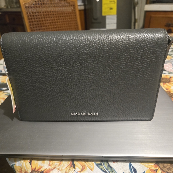 Michael Kors Gray Mini Crossbody Bag - Picture 4 of 5